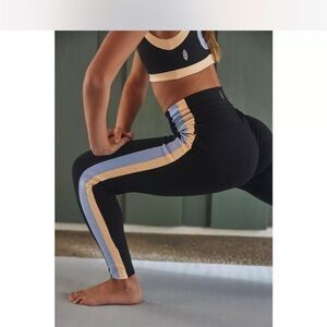 FP Movement by Free People Black and Blue Leggings